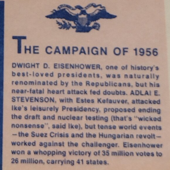 Hats Off To The Past - The Campaign of 1956 - Picture 4 of 5